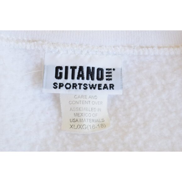 Vintage 90s Cotton/Poly Christmas Ugly Sweater by GITANO size XL (16-18) - Picture 10 of 10